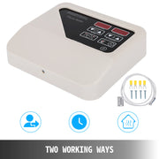Vevor - Sauna Controller - Digital - External Controller - for Sauna Heater - 3-9kw Digital Controller - White