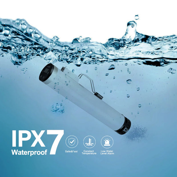 BioloMix - Sous Vide Stick - Sous-vide Kooktoestellen - IPX7 Waterdichte Super Slimme Thermische Immersie Circulator met APP Bediening - 4e Generatie - Wit