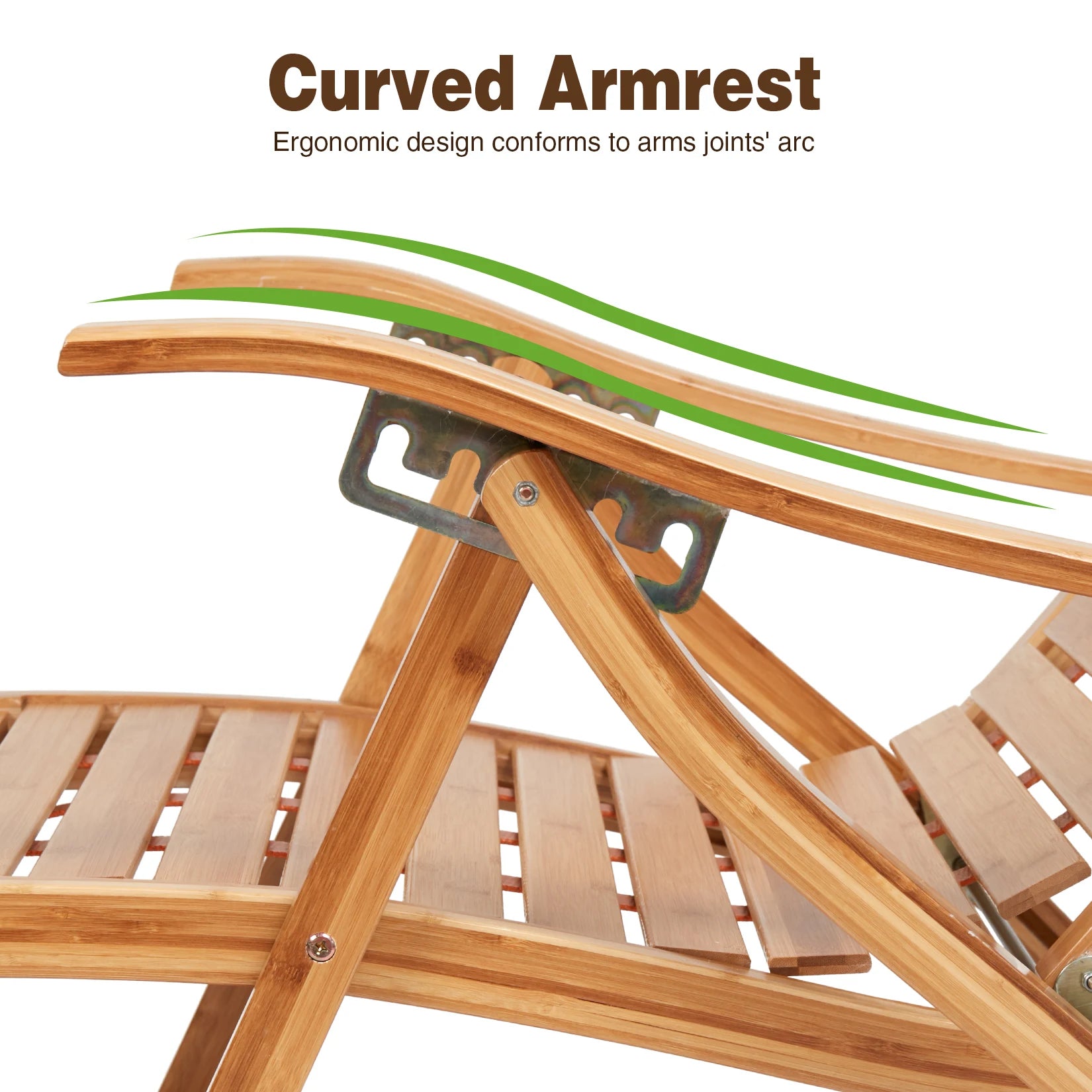 Bamboe Schommelstoel – Schommelstoelen - Schommelstoel Volwassenen - Draagbaar - en Opvouwbaar - Relaxfauteuil - Lounge Stoel - 200kg Capaciteit - QUORE