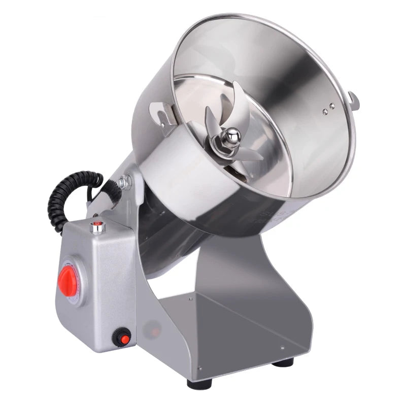 Kruidenmolen - Hakmolen - Specerijenmolen - Koffiemolens - Molen - 800G - 220V - Swing Type -  Elektrische - Grinder met Display - voor Droge Voeding, Koffie en Specerijen - Kruidenmaler - Graanmolen - QUORE