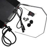 Shehds - Rookmachine - 3000W - Afstandsbediening - DJ DMX Podium Effect - Professionele Podium Apparatuur - Rookmachine - Voor Kerst/Bruiloft - Zwart