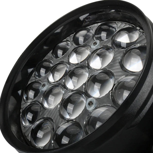 Shehds - Discolamp - Feestverlichting - Discolicht - Feestlaser - RGBW - DMX-besturing - Indoor discoverlichting - DJ-podiumevenementen - Voor Kerstmis - 2 stuks
