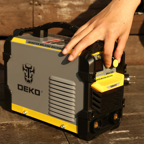 Deko - Welding Machine - Electric Welding Machine - Inverter Electric Welding Machine - MMA Welding Works - Gray