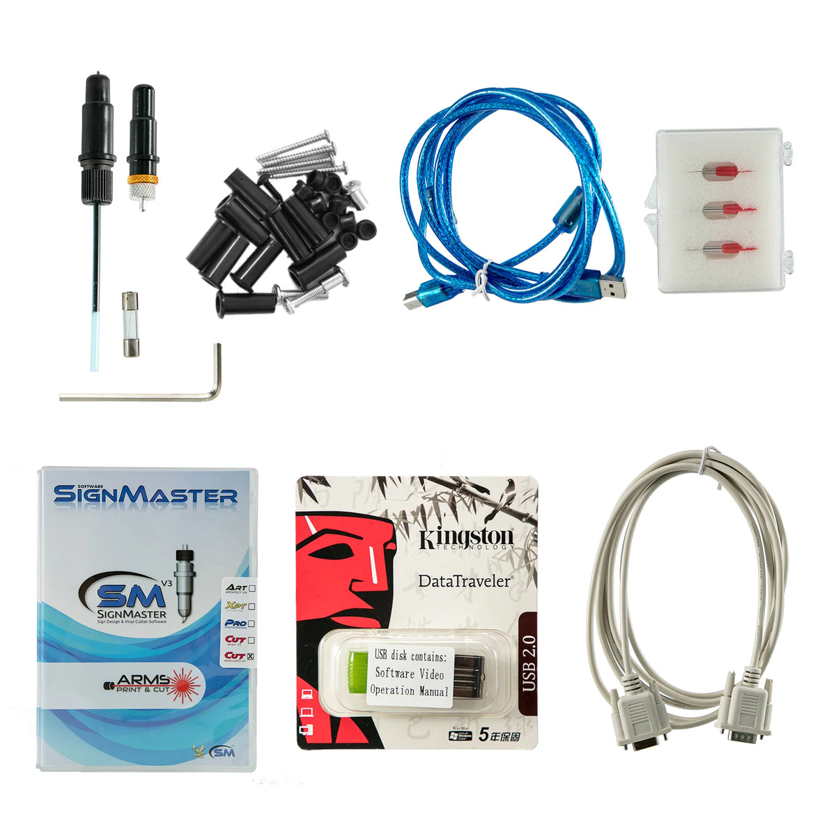 Vinyl Snijplotter - Handmatig - 28 inch papierinvoer - met COMPIM & USB-poorten - of Advertentie Ambachtelijk Ontwerp Knippen Etc. - QUORE