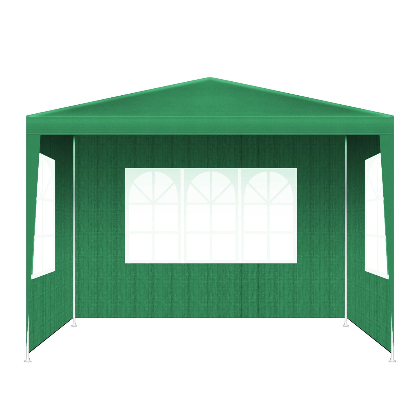 Partytent – Tuinent – Waterdichte Outdoor Tent – Luifel – Beschut – Waterdicht PVC – Metalen Frame – 3x3 Meter - Groen
