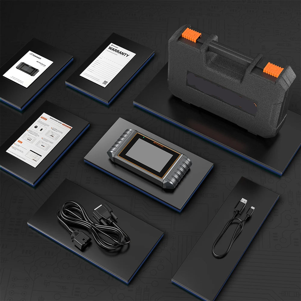 OBD2 Scanner – Auto Diagnose Tool – Foutcodes Uitlezen – Check Engine Reset – 4-Systeem Diagnose – Touchscreen – Gratis Updates