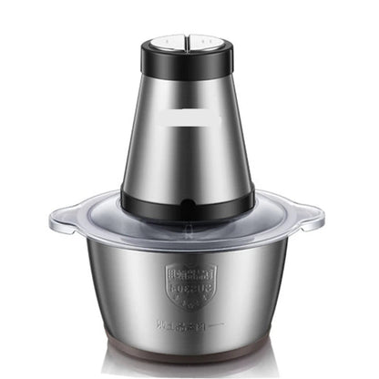 Elektrische Vleesmolen - 500W - Foodprocessor - Hakmolen - 2L RVS Keukenmachine - 2 Snelheden - voor Vlees - Noten en Groenten - Eenvoudig Schoon te Maken - Standaard