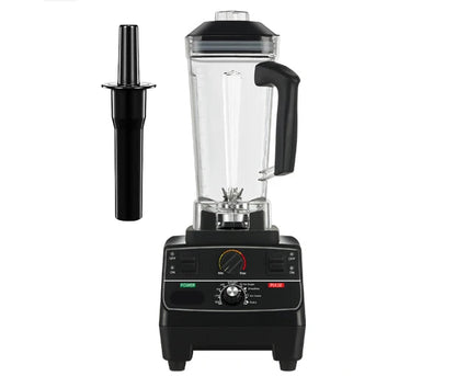 Blender – Blender Smoothie - Smoothie Maker - Blender to go - Foodprocessor - Keukenmachine - Professionele Blender met Smart Timer – 2200W – voor Smoothies, ijsblokjes, soepen & sappen - 2-liter BPA-vrije kan - QUORE