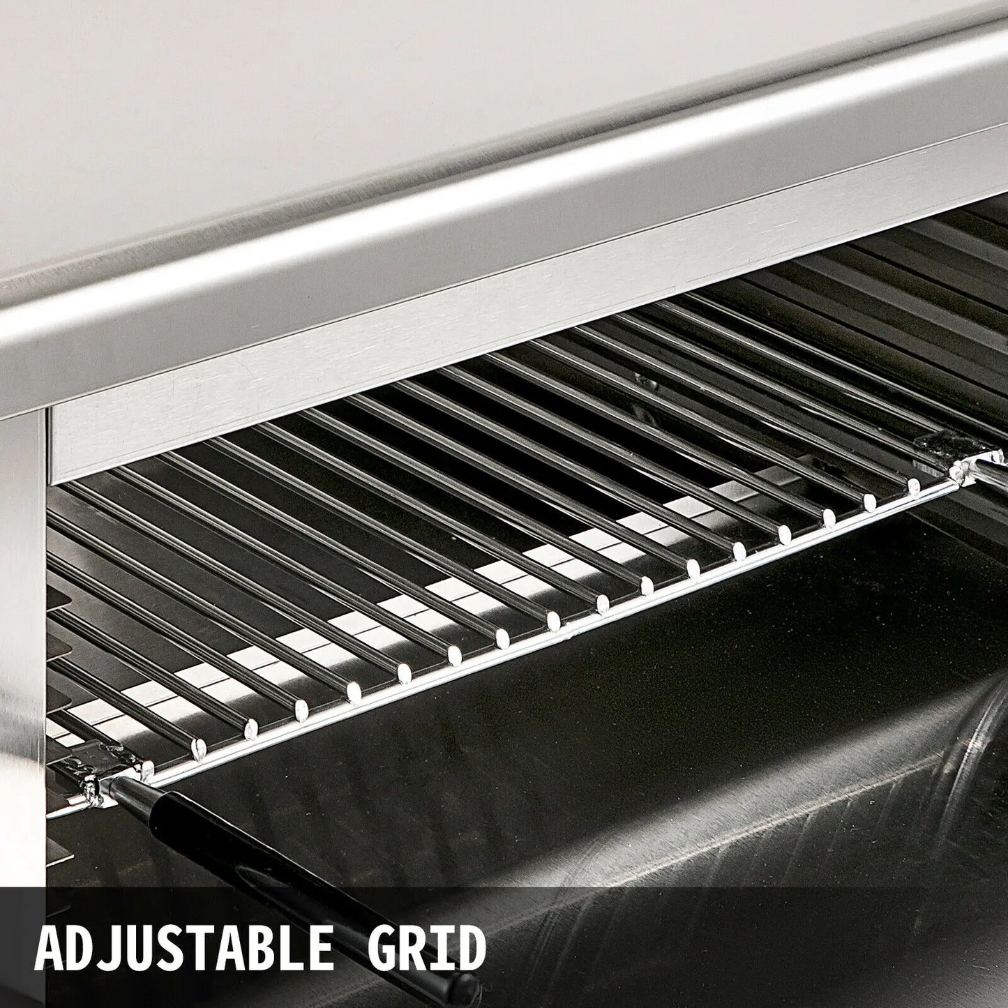Elektrische Salamander Oven – Grill Oven – Tosti Oven – Gratineren Oven – Roestvrij Staal – Verstelbare Temperatuur – Uittrekbare Olieopvangplaat