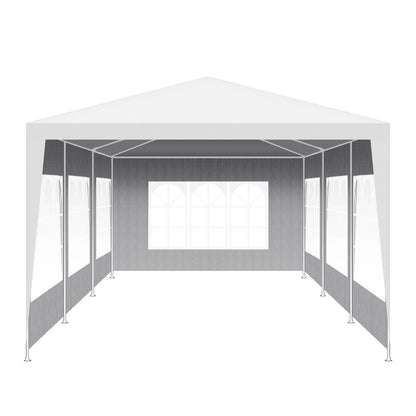Partytent – Tuin Tent – Waterdichte Tent – Outdoor Tent – Picknick Tent – 9x3 Meter – Met Verwijderbare Panelen - Wit