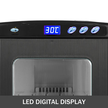 Reptielen Broedmachine - Egg Incubator - Ei incubator - 25L - Koeling En Verwarming - 5-60 °C - 110V A - 12V DC - Zwart - QUORE