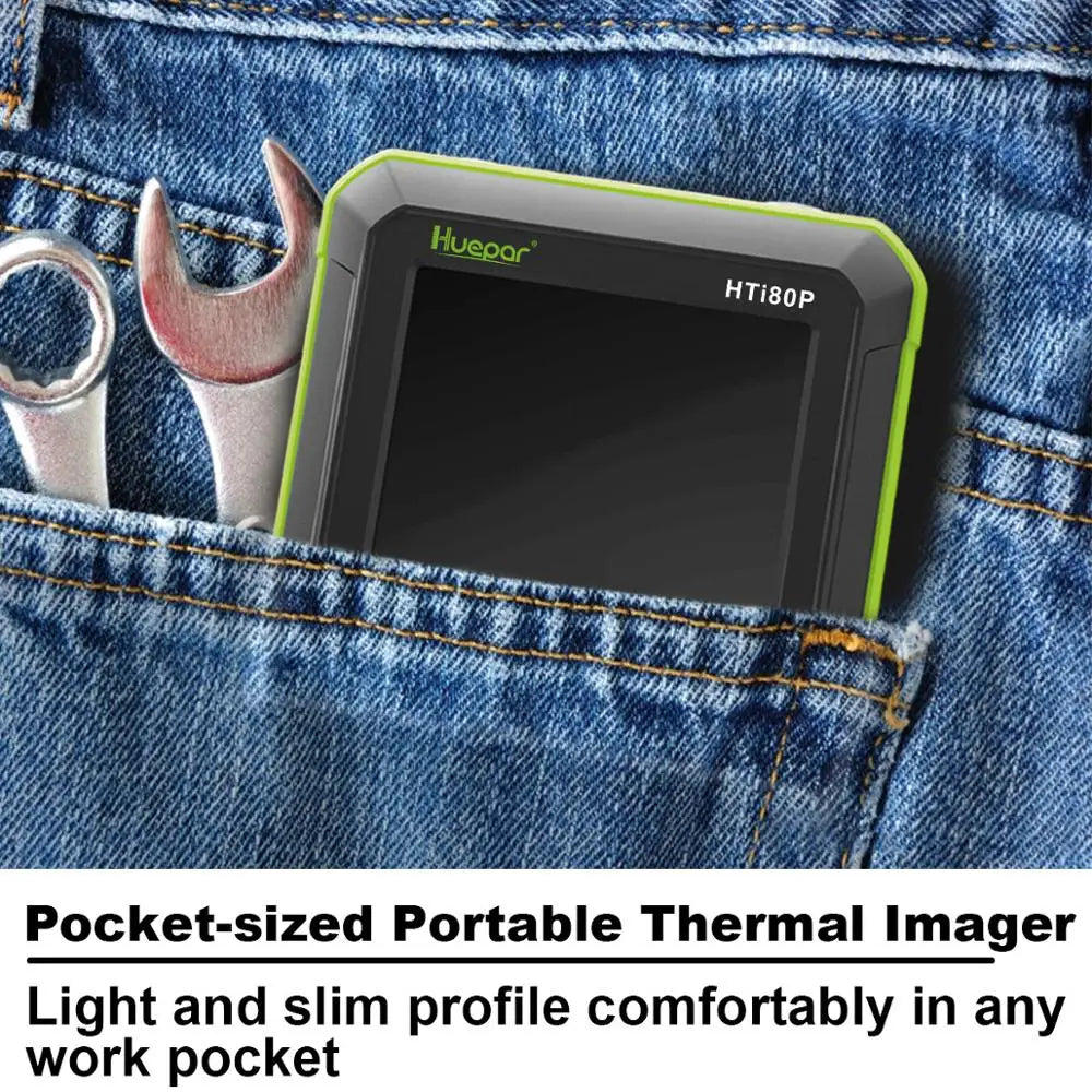 Warmtebeeldcamera – Warmtecamera – Infraroodcamera – Temperatuurmeter – Compacte Warmtecamera – Breed Temperatuurbereik – Draagbaar Formaat