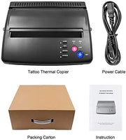 Tattoo Stencil Printer – Tattoo Printer – Thermische Printer - Inclusief Transfer Papier - QUORE