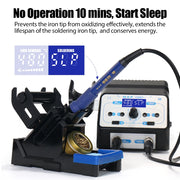 Wep - Welding Machine - Electric Welding Machine - Soldering Iron Station - SMD Display - Rework Station - 750W - 220V - Black