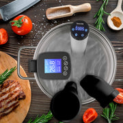 BioloMix - Sous Vide Stick - Sous-vide Kooktoestellen - IPX7 Waterdichte Super Slimme Thermische Immersie Circulator met APP Bediening - 4e Generatie - Wit