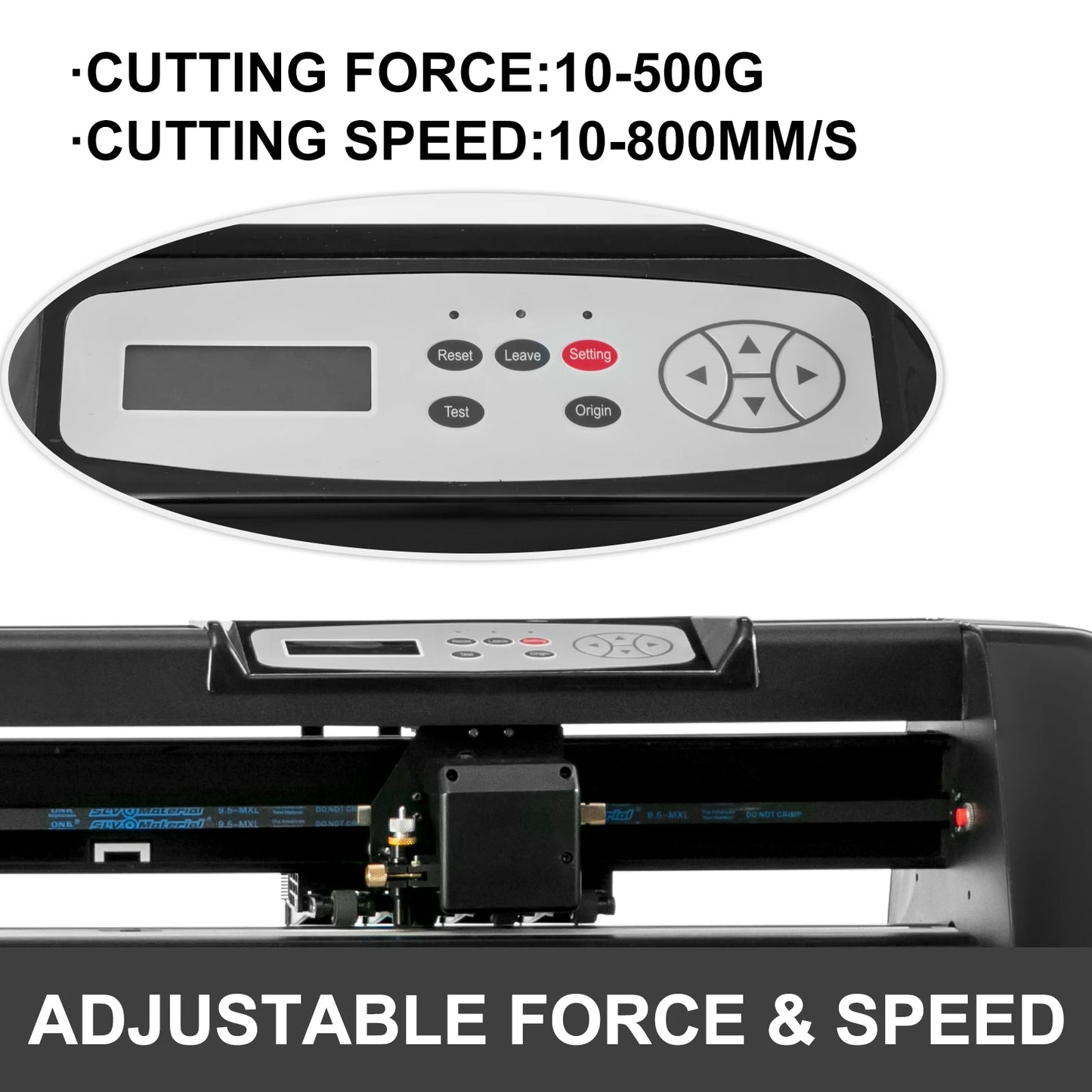 Vinylsnijplotter – Vinylcutter – Snijplotter – Plotter – Foliesnijder – Professionele 53 Inch Snijbreedte – Hoge Precisie 0,01 mm