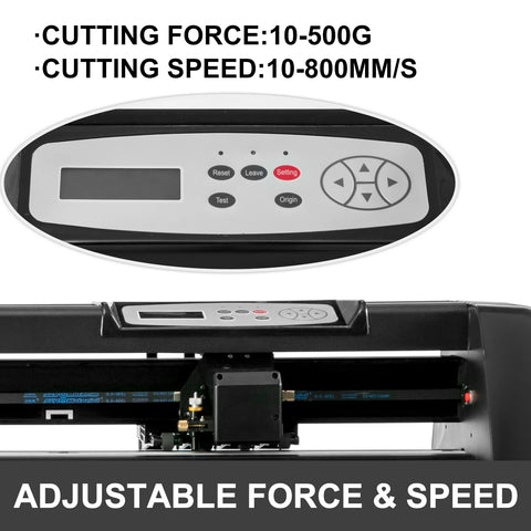 Vinyl Snijplotter - Handmatig - 28 inch papierinvoer - met COMPIM & USB-poorten - of Advertentie Ambachtelijk Ontwerp Knippen Etc. - QUORE