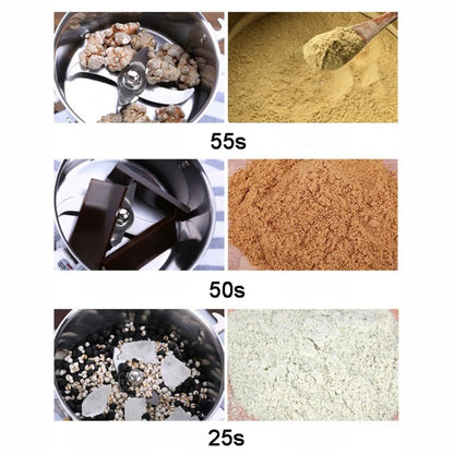 Kruidenmolen - Hakmolen - Specerijenmolen - Koffiemolens - Molen - 800G - Swing Type -  Elektrische -  voor Specerijen, Granen en Gedroogde Voeding - Kruidenmaler - Grinder - High-Speed Crusher - QUORE