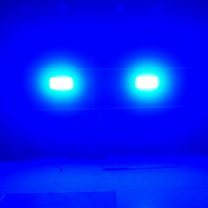 2PCS 200W LED Stroboscoop – LED Licht – DJ Licht – Podium Verlichting – Effect Verlichting – RGBW 4in1 – DMX Sturing – Compact Aluminium Behuizing