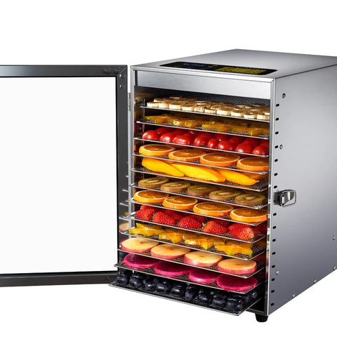 Food Dehydrator - Drying Oven - Fruit Drying Machine - 12 Layers - for Fruit, Vegetables and Meat