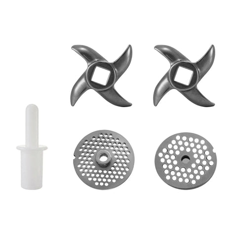 Elektrische Gehaktmolen - Voor alle soorten Vlees - Roestvrij staal - Vleesmolen - Vleesmolens - worstenmaker - 850W - 270LBS/h - 190RPM - Zilver