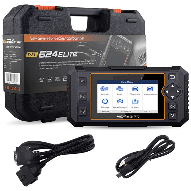 OBD2-Scanner – Autodiagnoseapparaat – Foutcode Lezer – Diagnose Tool – Auto Scanner – 4,3 Inch Kleurenscherm – Levenslange Updates
