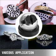 Bankschroef - Graveerbank - Sieraden - Graveergereedschap - Diamant Graveerbank - Full Set 5in Graveerbank - Verstelbaar Instelgereedschap - 10kg - W/ 34Pcs Hulpstukken
