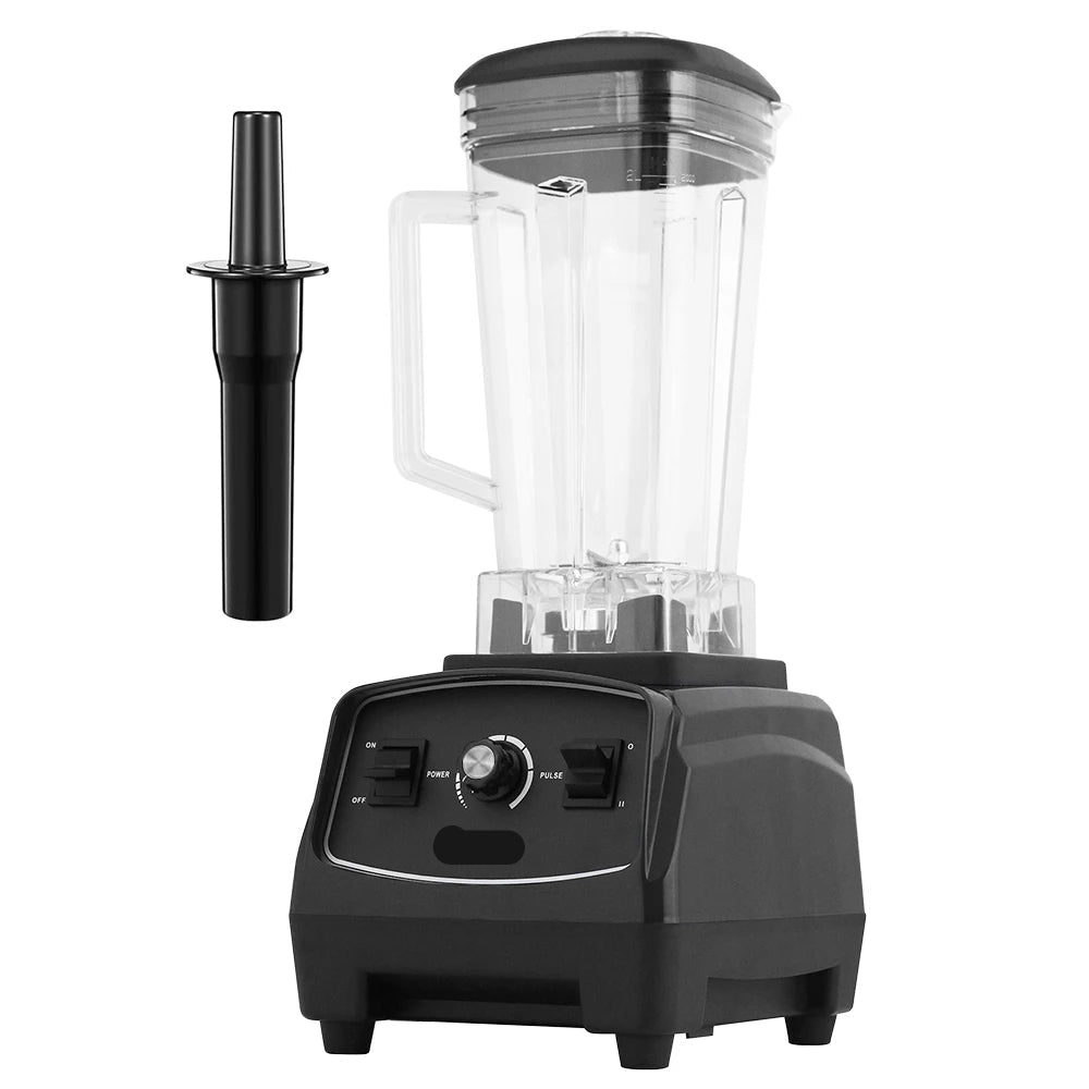 Krachtige Blender - Blender - Blender Smoothie - Smoothie Maker - Mixer - 2200W - BPA Free 3HP - Smoothies, IJs & Voedselbereiding – Zwart - QUORE