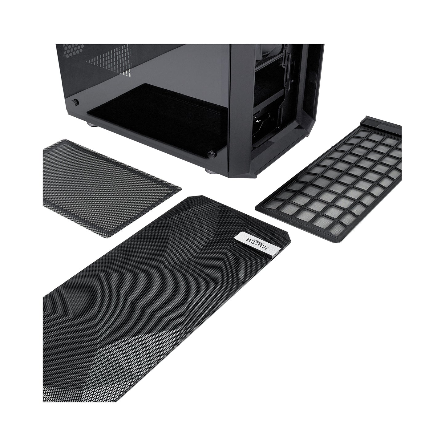 Mesh Dark PC‑Behuizing – Hoogwaardige ATX Mid‑Tower met Mesh Voorpaneel en Hoog Lucht­doorstromings­ontwerp