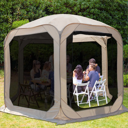 Pop-Up Tent – Kampeertent – Vouwtent – Schuiltent – Insectenwerend – 3x3 Meter – Waterdicht