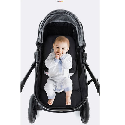 Wandelwagen - Kinderwagen 3 in 1 - Kinderwagen - Opklapbare Wandelwagen - Luxe Kinderwagen - 3-in-1 Wandelwagen voor Pasgeborenen – Reisvriendelijk, Opvouwbaar en Aluminium Frame - X1 Grey