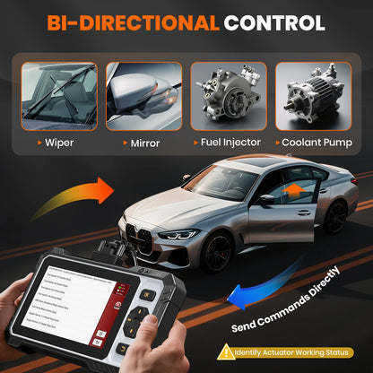 OBD2 Scanner – Diagnoseapparaat – Codelezer – Auto Scanner – Diagnosetool – 6,2-Inch Touchscreen – Wifi Updates