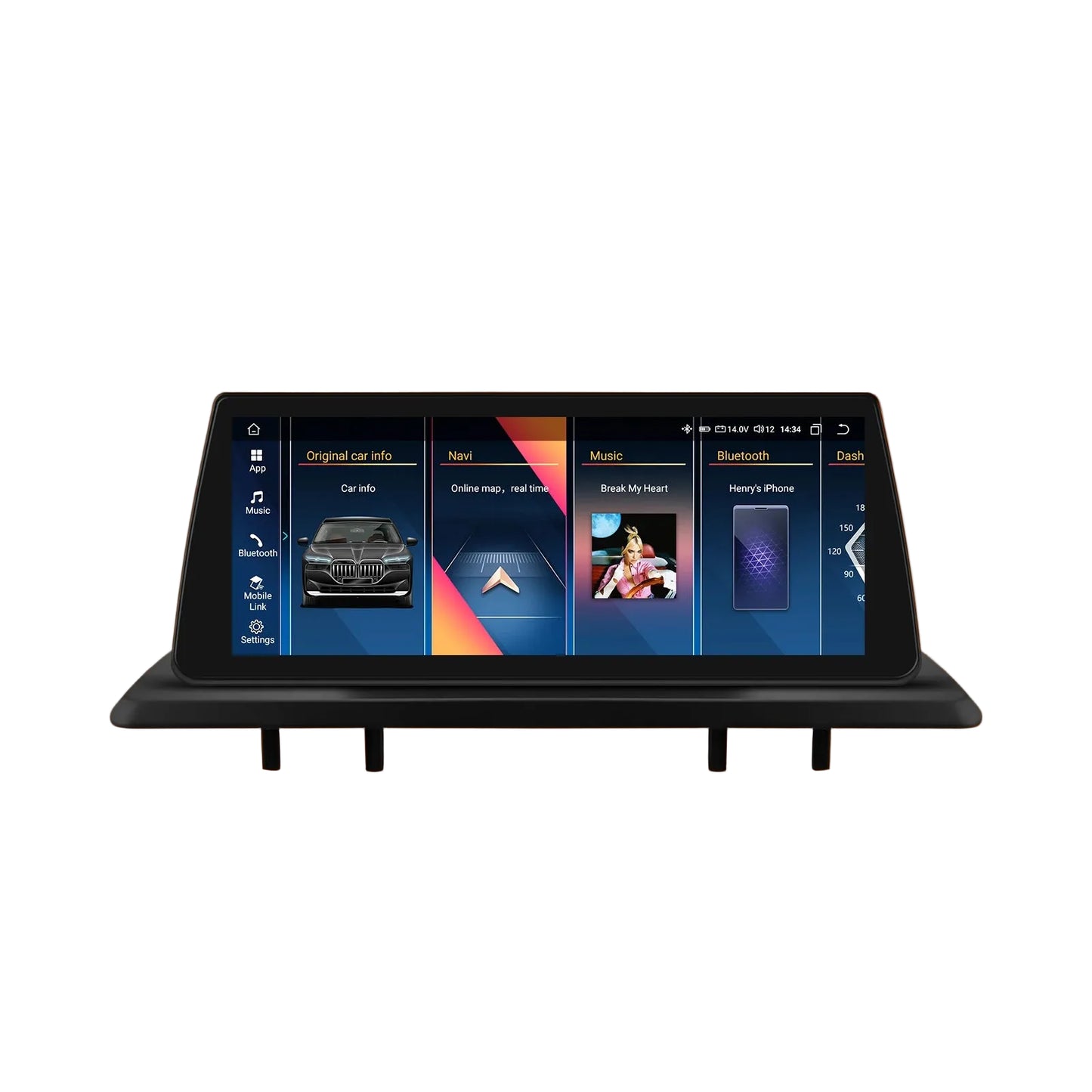 Autoradio – Multimedia Speler – 2-DIN Radio – Auto Radio – RDS Tuner – 10,25 Inch Scherm – Android 13 Besturingssysteem