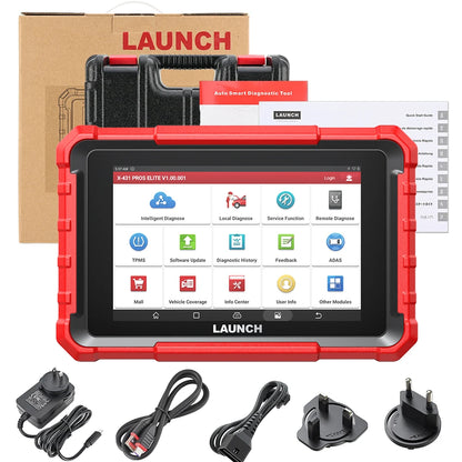 Diagnoseapparaat Auto – OBD2 Scanner – Autodiagnose Tool – Foutcode Uitlezer – Diagnose Scanner EU/RU Versie – 8 Inch Scherm – 31+ Resetfuncties
