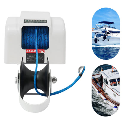 Elektrische Ankerlier – Bootlier – Ankerschroef – Ankerwinch – 12V Motor – 30 Meter Nylon Touw – Afstandsbediening