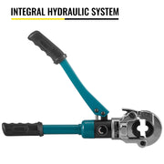 Vevor - Pipe Puller - Ratchet Tool - Portable Pipe Pulling Set - Pressure Pipe Wrench Hydraulic Crimping Tool - Aluminum Plastic Pipe Crimping Tool - 40CR Steel