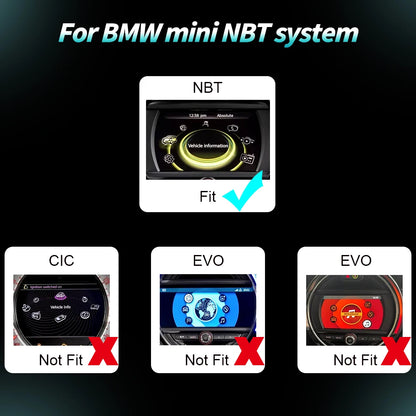 Carplay Module – Carplay Interface – Android Auto Module – Autoradio Upgrade – Draadloze Connectiviteit – Plug & Play Installatie – Compatibel Met Mini NBT System – Veilig En Gebruiksvriendelijk - QUORE
