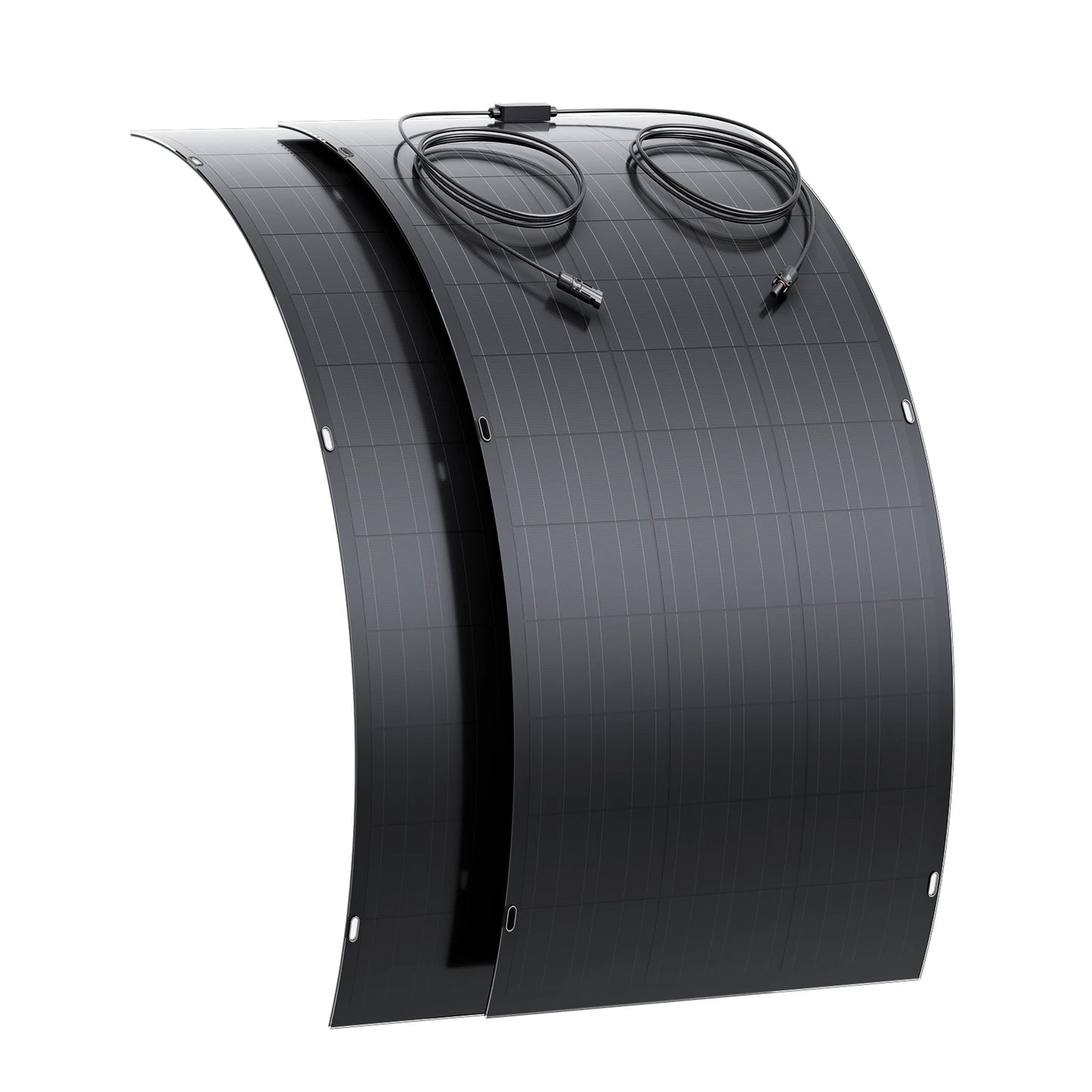 240W/480W Flexible Solar Panel Kit (2×120W / 2×240W), ETFE Surface, High Efficiency 18.6%, IP67, for RV, Boat, Roof