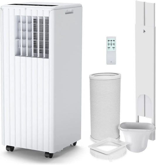 Draagbare Airco – Mobiele Airconditioner – Airco Met Wieltjes – 3-in-1 Airco – 7000 BTU Koeling – Ontvochtiging 42 Liter