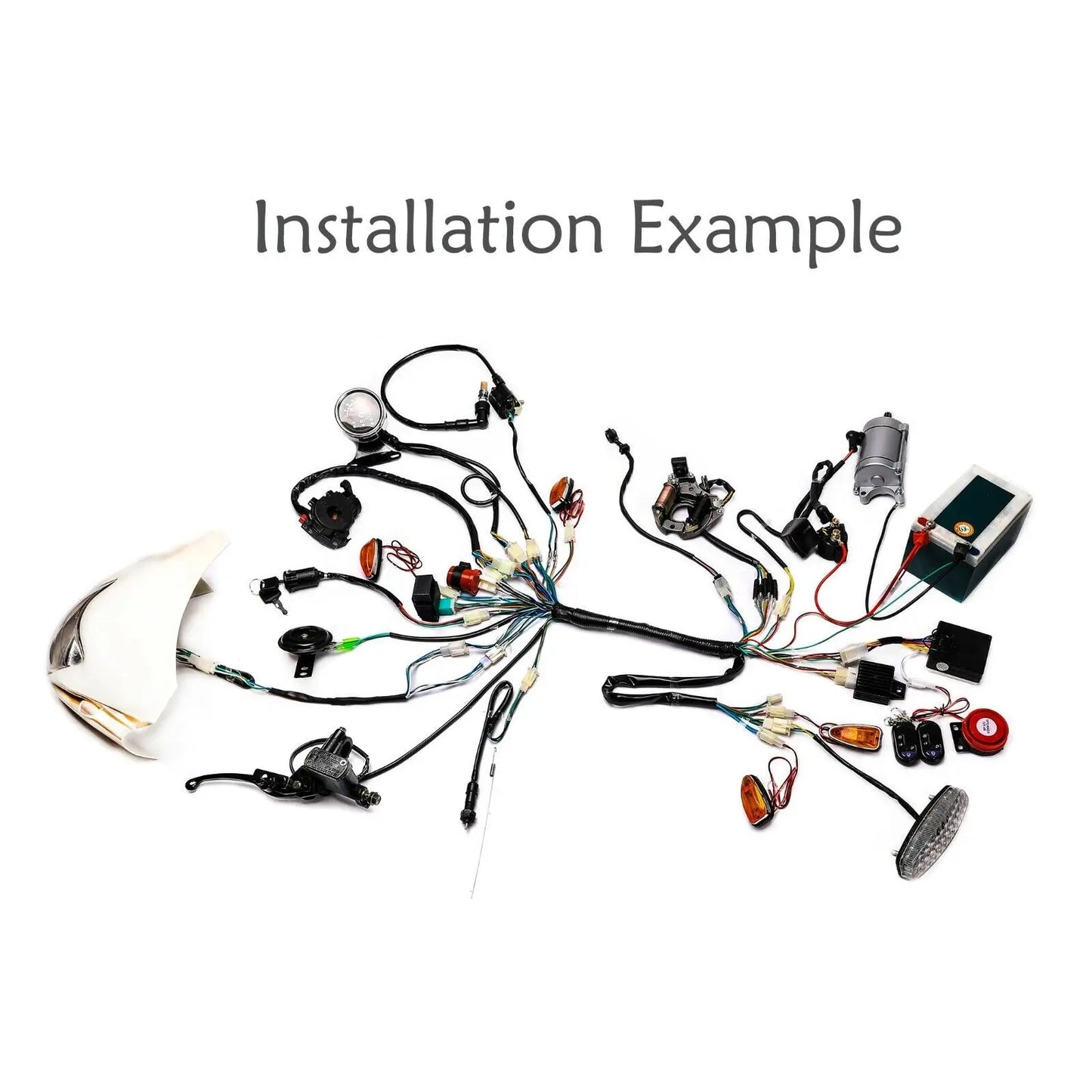 125cc Motorblok – Compacte Motor – 4-Takt Motor – Pitbike Motor – Buggy Motor – Elektrische Start – 3 Versnellingen