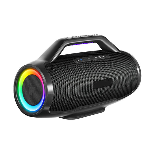 Luidspreker - Bluetooth-Luidspreker - Bluetooth Speaker Draadloos - Tafelbladmontage - Compatibele met Laptop - Tablet - Smartphone - 3-weg geluidssysteem - 25W - 20Hz-20KHz - 18000mAh - Sync Up 100+ Device - Zwart
