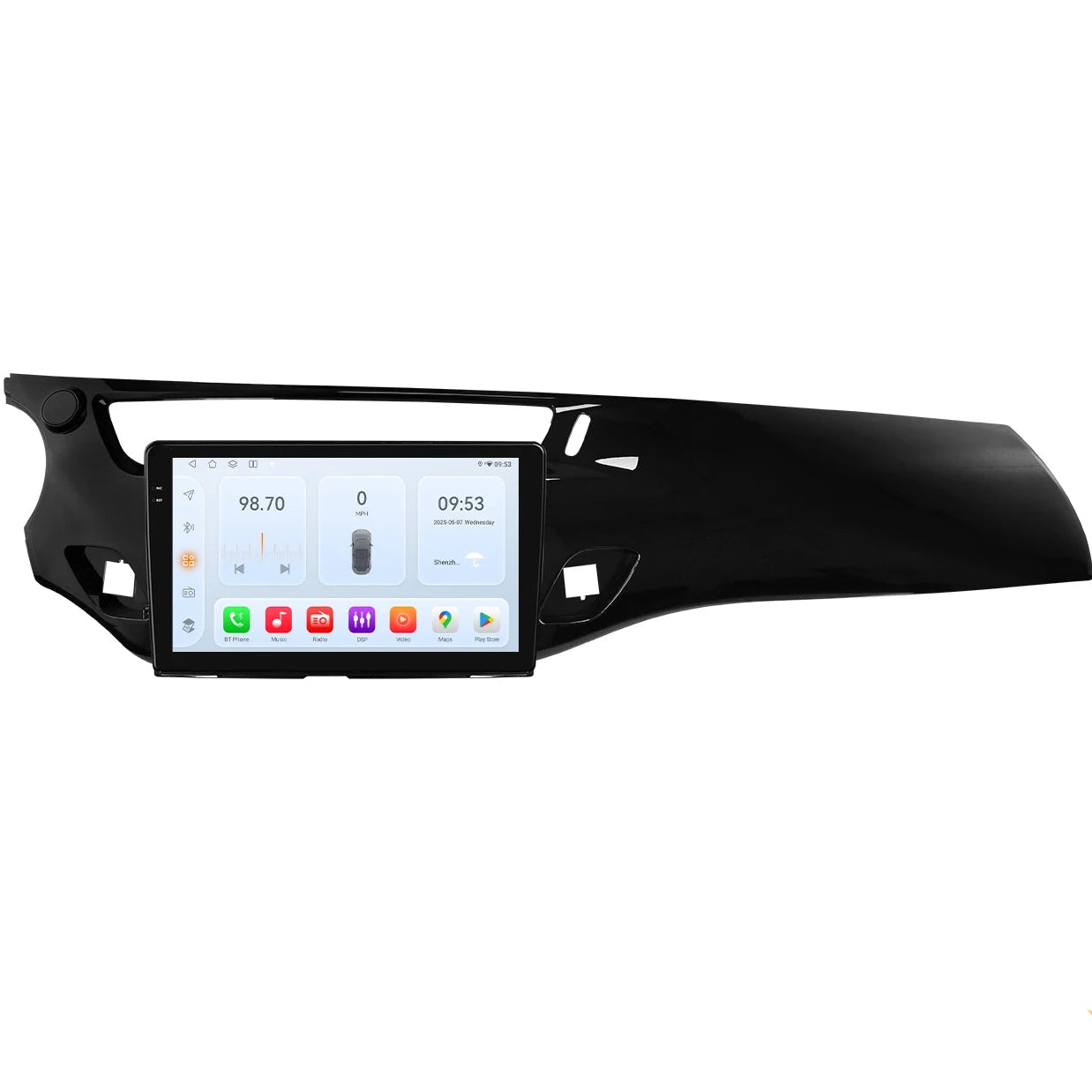 Android Autoradio – Multimedia Speler – Navigatie Systeem – CarPlay Radio – Android Auto Unit – 9 Inch Touchscreen – Android 12 Besturingssysteem – 4 x 45W Output – 128GB Geheugen