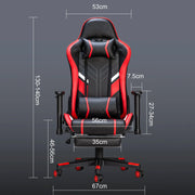 GC-RC03 Gaming Chair Massage Ergonomic High Back Design Lumbar Relax New Customized PU Massage Computer Office Chairs
