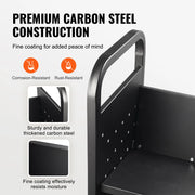 Boekenkasten - Boekenplank - Opbergrek Organisator - 4-Tier - Houten Boekenplank - Zes-Layer Sling Boekenkast - voor Kinderkamer Speelkamer Kleuterschool Kinderdagverblijf - Boek - Zwart