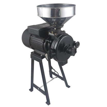 Graanmolen – Elektrische Molen – Meelmolen – Korenmolen – Zadenmolen – 2200W Krachtige Motor – Fijne Droge Maling - QUORE