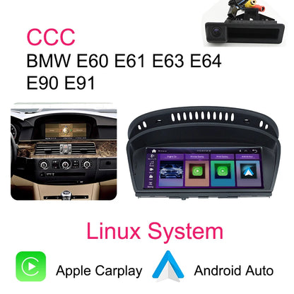 Draadloze CarPlay Android Auto Systeem – Multimedia Interface – Infotainment Upgrade – Touchscreen Unit – CCC Camera Variant – 8,8 Inch Scherm – Stuurwielbediening Ondersteuning