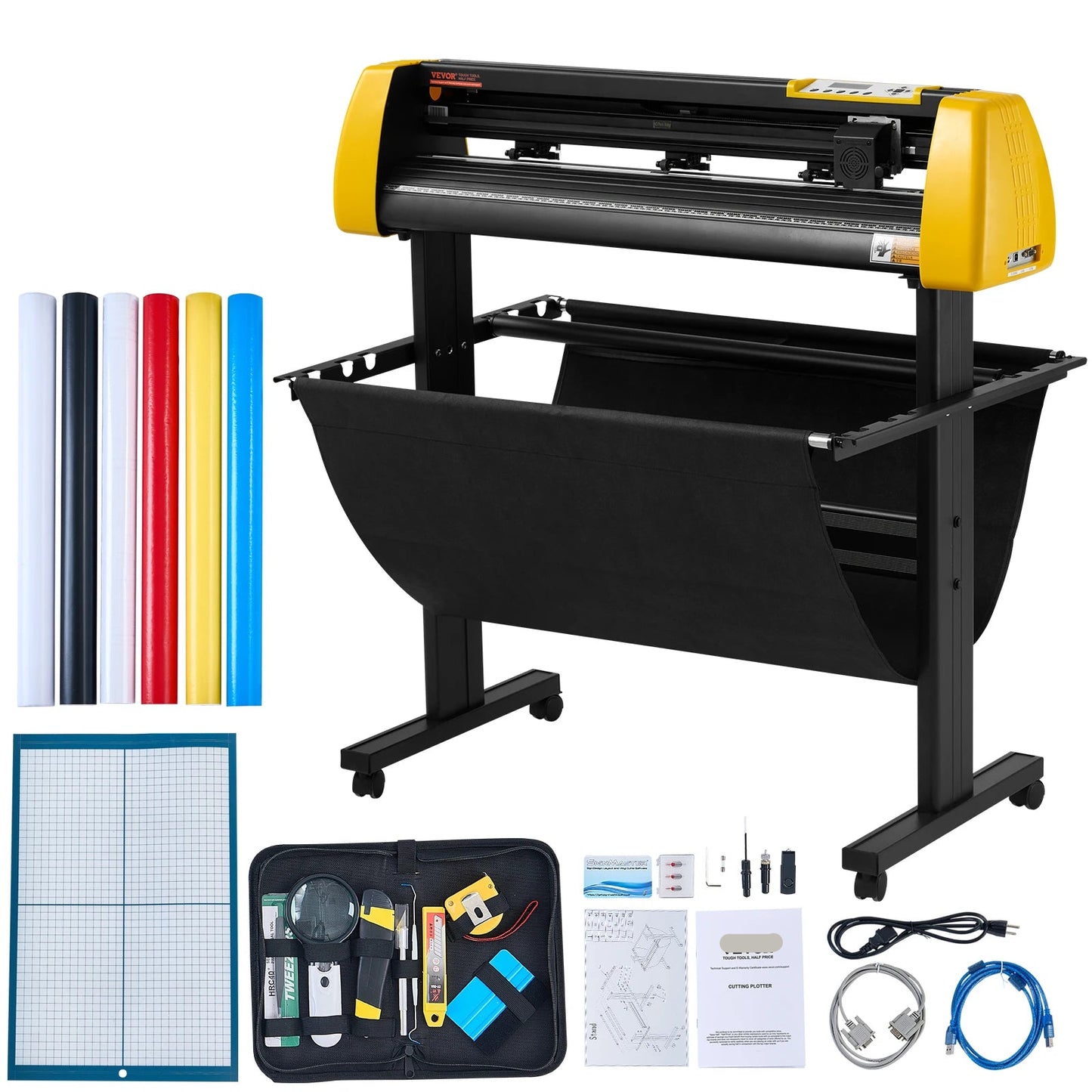 Vinyl Snijplotter – Snijmachine – Plotter – Snijmachine Vinyl – Snijapparaat – Automatische Contourdetectie – Snijbreedte 78 cm