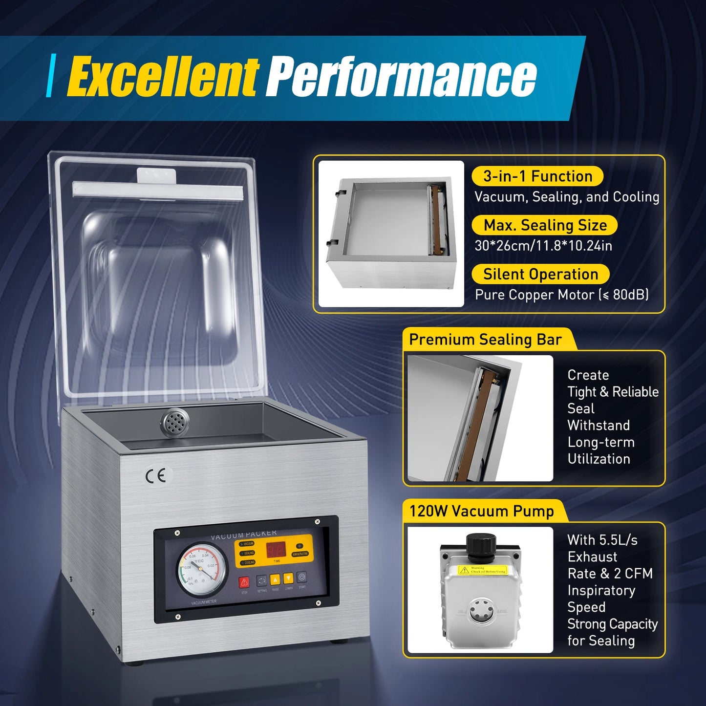 Oliepers – Kookolie Pers – Notenolie Maker – Zadenpers – 1800W Motor – Roestvrij Staal – Instelbare Temperatuur