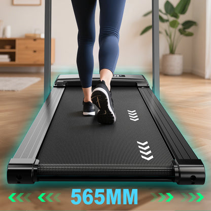 Loopband – Treadmill – Hometrainer – Hardloopband – Wandelband – Inklapbaar Ontwerp – 2,5 PK Motor & Bluetooth Speakers