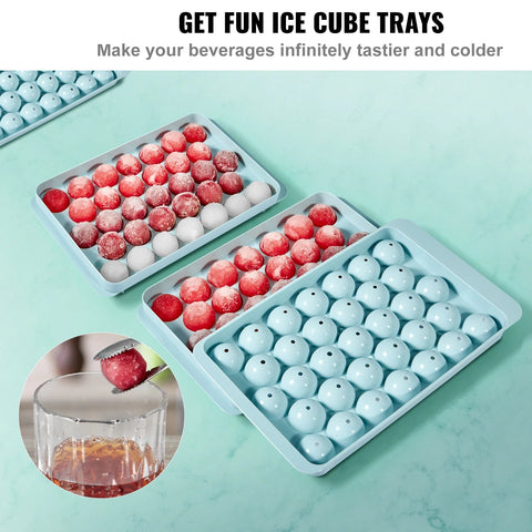 Ice ball - ice ball shape - ice ball shape - ice cubes - ice cube tray - 170 pcs 2x33 pcs &amp; 1x104 pcs